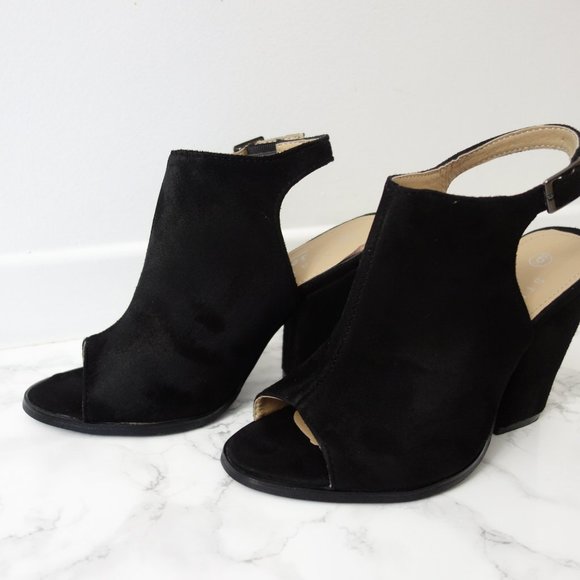 Peep Toe Heels - Picture 3 of 5